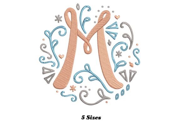 Alphabet Letter M: Embroidery Review for Personalised Gifts