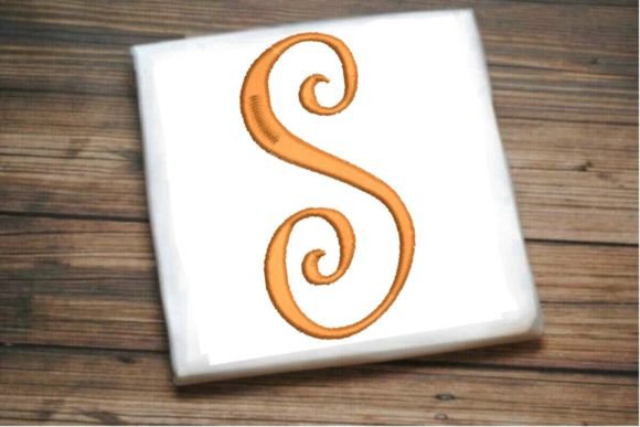 Beautiful Capital S Letter Monogram: A Holiday Embroidery Review