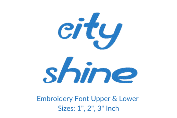 City Shine Font Embroidery Design: A Seasonal Review