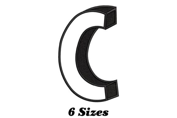 Elegant Letter C: A Thoughtful Embroidery Choice for Personalized Gifts