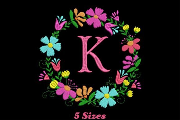 Flower Alphabet Letter K: A Whimsical Touch for Personalized Gifts