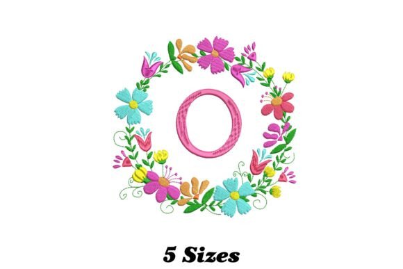 Flower Alphabet Letter O Review