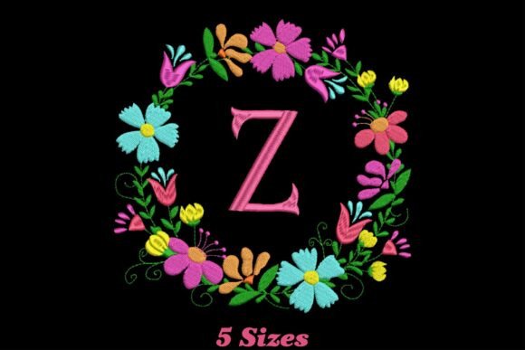 Flower Alphabet Letter Z: A Whimsical, Practical Stitch Test