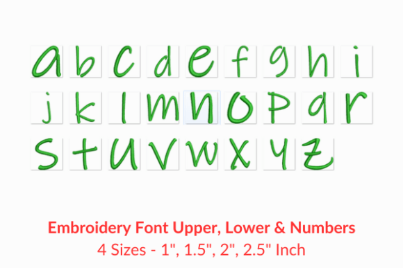 Ink Free Fonts Embroidery Design: A Handmade Review