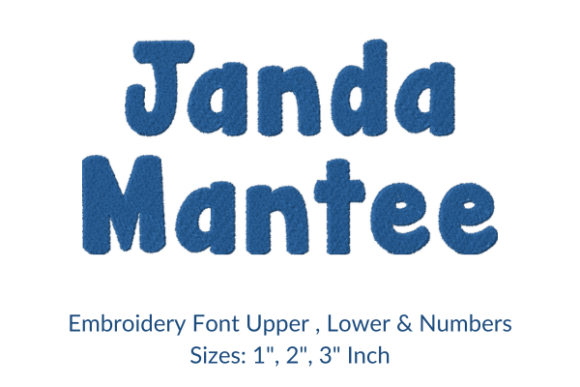Janda Mantee Fonts Embroidery Design: Boutique Sweatshirt Review