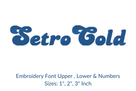Retro Bold Font Embroidery Design: A Gift Maker’s Review