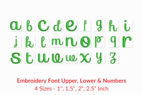 Sofia Font: Holiday Embroidery Font for Seasonal Sellers