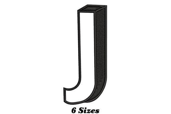 Stylish Letter J: A Boutique Embroidery Review