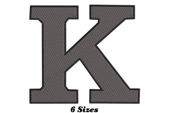 Stylish Letter K Review for Real Embroidery Projects